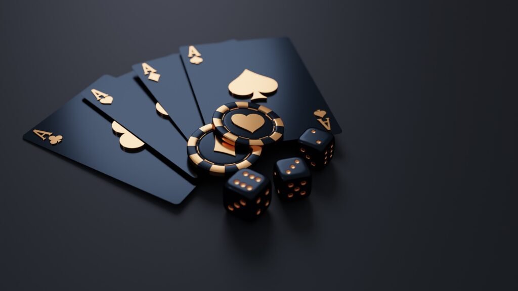 Online Slots or Live Casino: Which is Best for You? 30 Slots or live casino feature image of four aces and casino chips