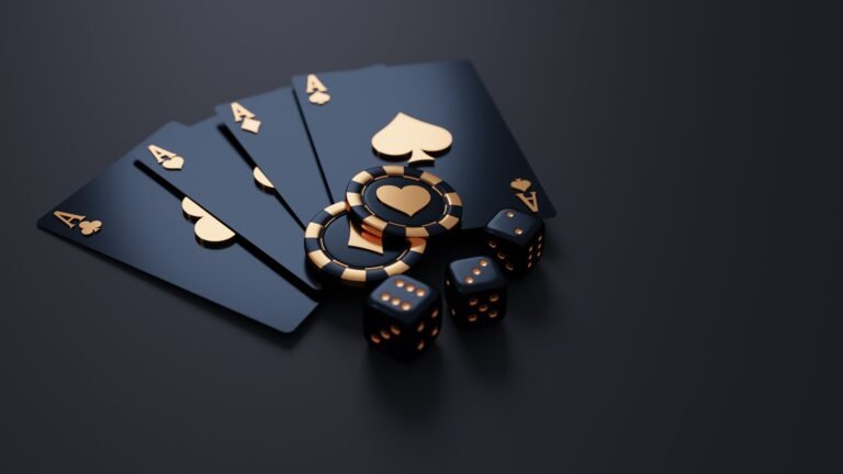 Slots or live casino feature image of four aces and casino chips