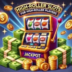 Best High-roller Casino Bonuses in 2025 194 High-roller casino bonuses feature image of a slot machine with coins and cash