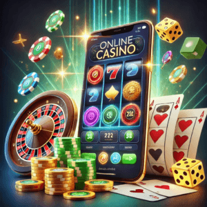 Best Slots welcome bonus no wagering feature image of a mobile online casino on a phone